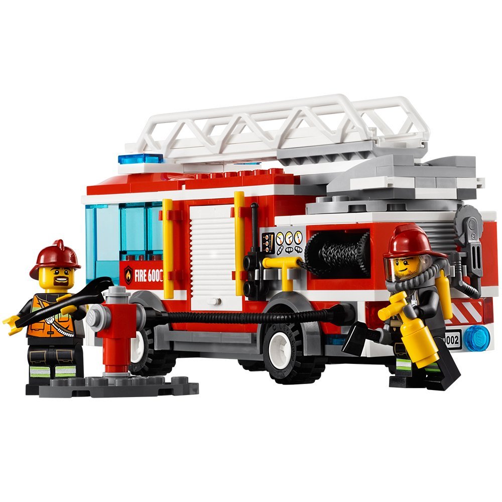 1000x1000 Lego City 60002 Fire Truck Amazon.co.uk Toys Amp Games