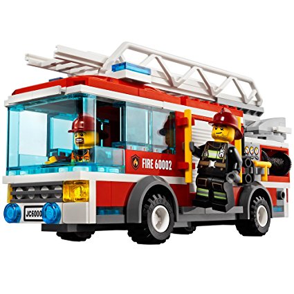 425x425 Lego City 60002 Fire Truck Amazon.co.uk Toys Amp Games