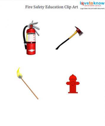 354x425 Fire Safety Education Clip Art Lovetoknow