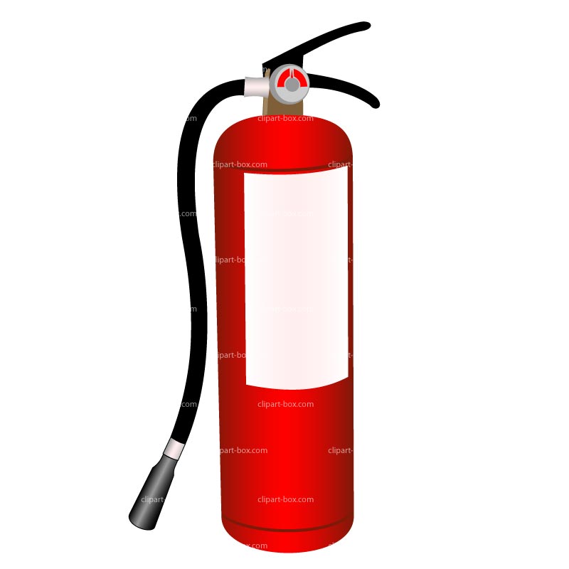 800x800 Free Fire Extinguisher Clipart Image