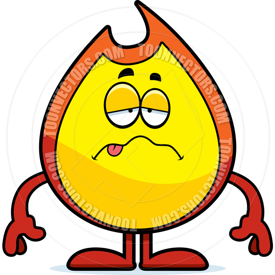 940x940 Cartoon Fire Flame Sick By Cory Thoman Toon Vectors Eps