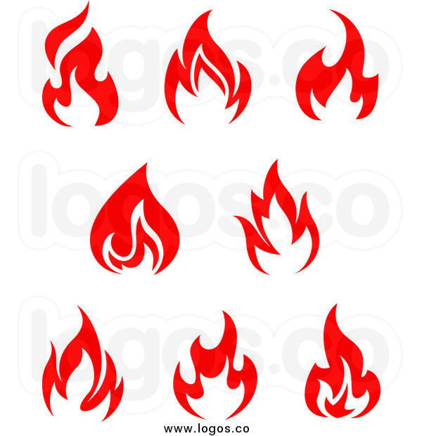 600x620 Flames Clipart Torch Fire