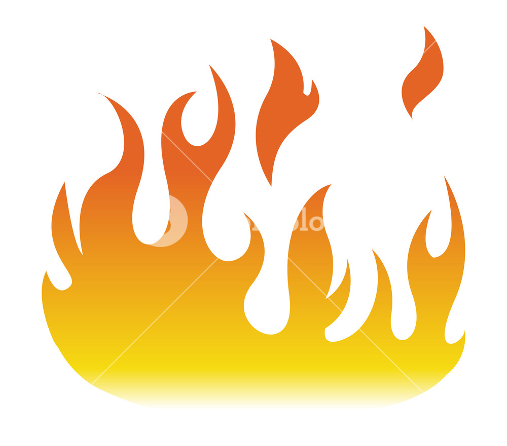 1000x881 Fire Flame Elements Design Silhouette Royalty Free Stock Image