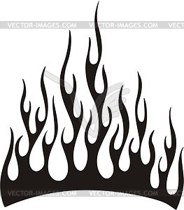 263x300 Tribal Flame Clipart