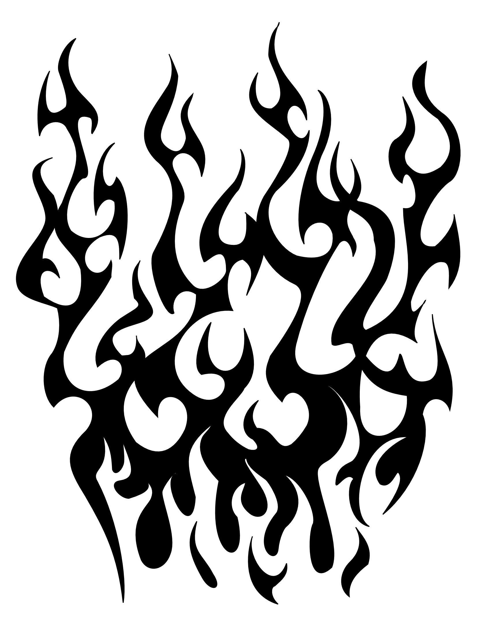 1653x2167 Tribal Flames Sleeve Tattoojpg