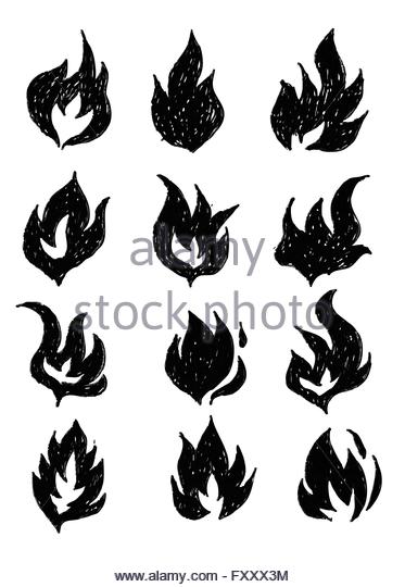 373x540 Blazing Flames Black And White Stock Photos Amp Images