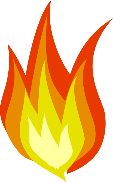 366x591 Fire Flames Clipart Free Images