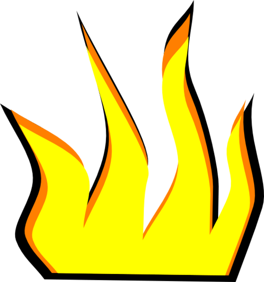 Fire Flames Clipart | Free download on ClipArtMag