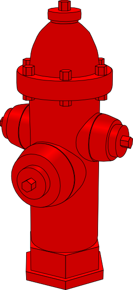 270x588 Fire Hydrant Clip Art