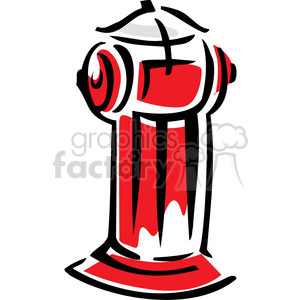 300x300 Royalty Free Cartoon Fire Hydrant 384978 Vector Clip Art Image