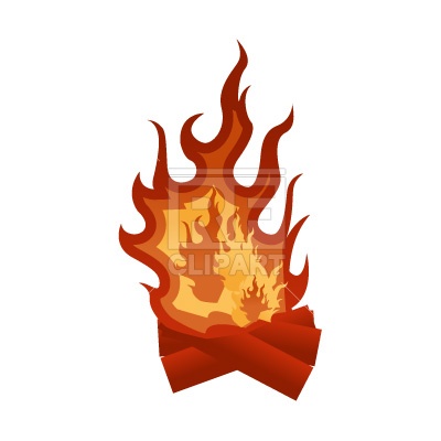 400x400 Fire Free Vector Clip Art Image