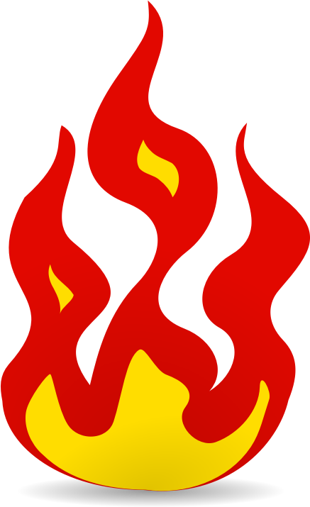437x715 Fire Clipart Free