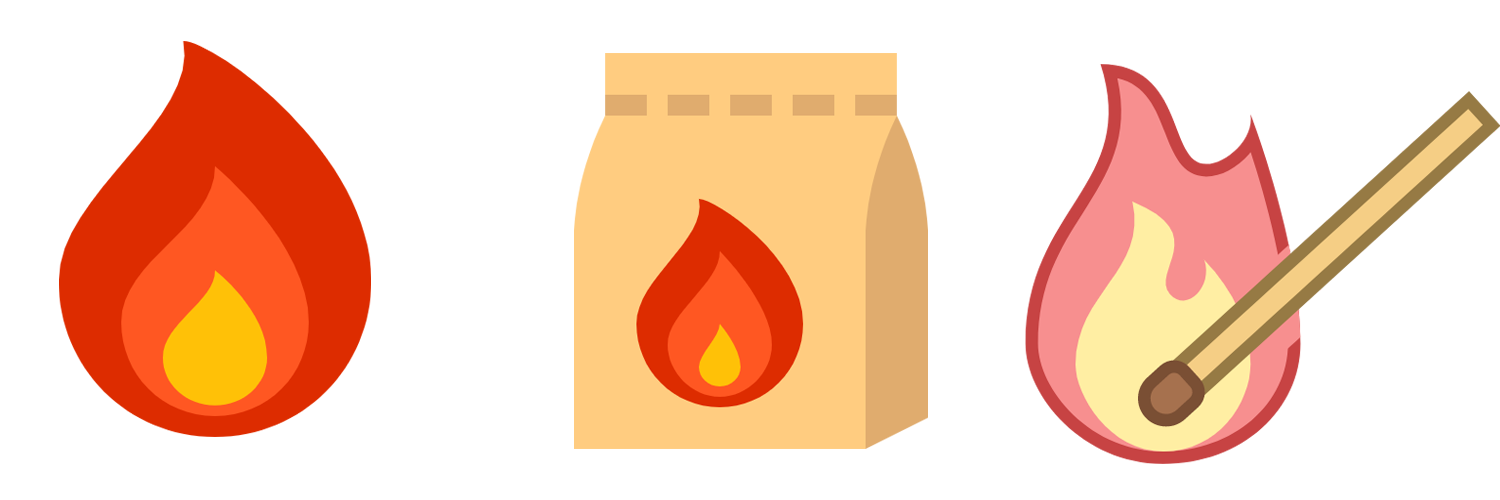 1500x500 Campfire Filled Icon