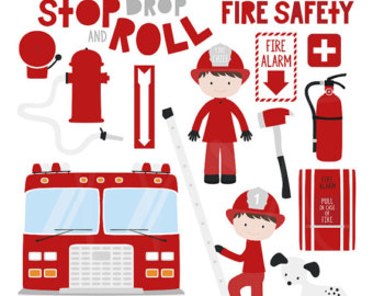 340x270 Firefighter Clipart Etsy