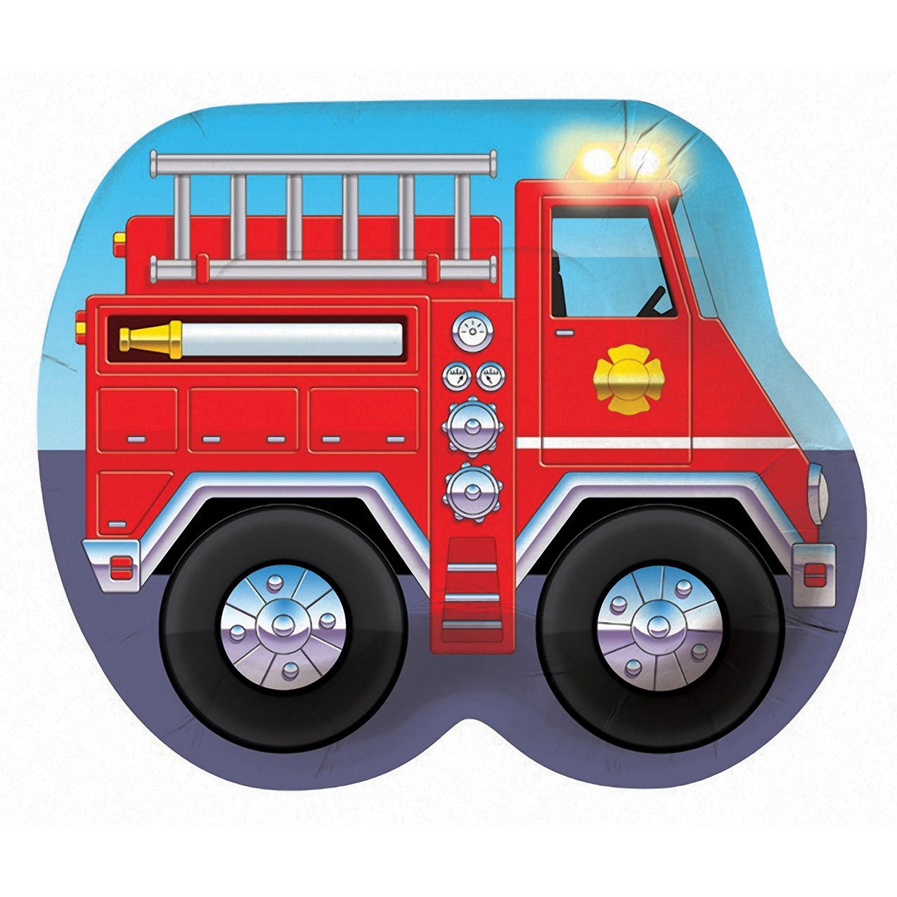 1276x1276 Fire Truck Clipart Man