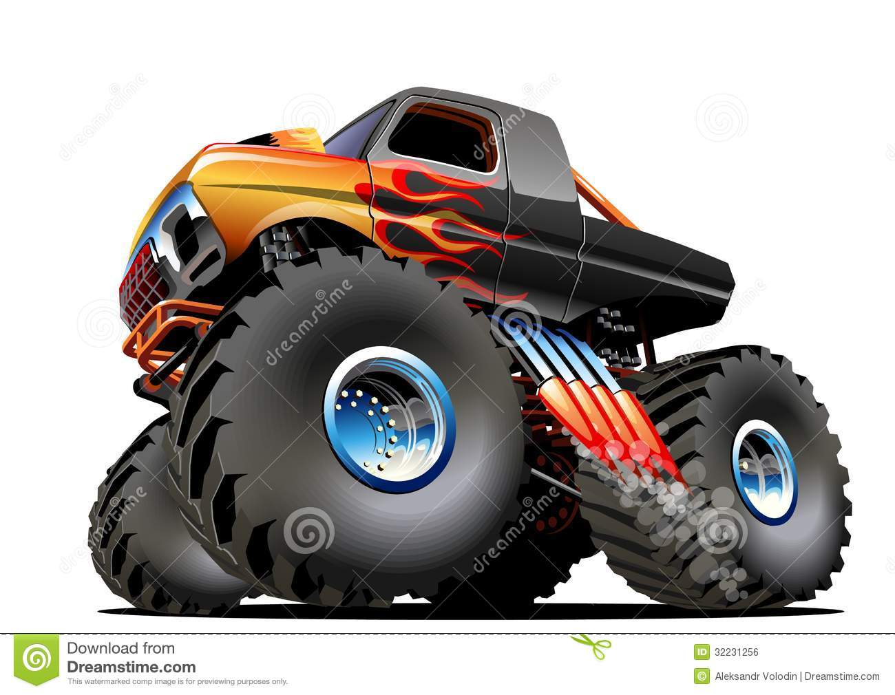 1300x1010 Monster Truck Clip Art Pictures Clipart Panda
