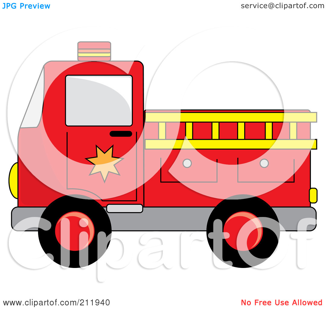 1080x1024 Yellow Fire Trucks Clip Art