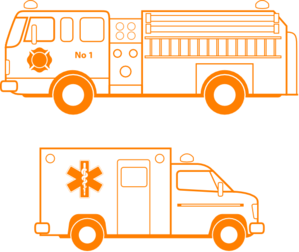 299x252 Fire Truck And Ambulance Clip Art
