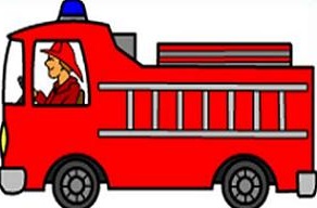 292x192 Clipart Fire Engine Collection