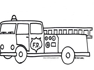 320x240 Free Colouring Pages Coloring Page Fire Truck At Concept Picture