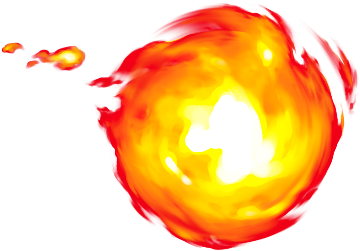 1156x808 Pixel Clipart Fireball