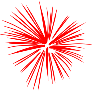 297x294 Fireworks Clipart