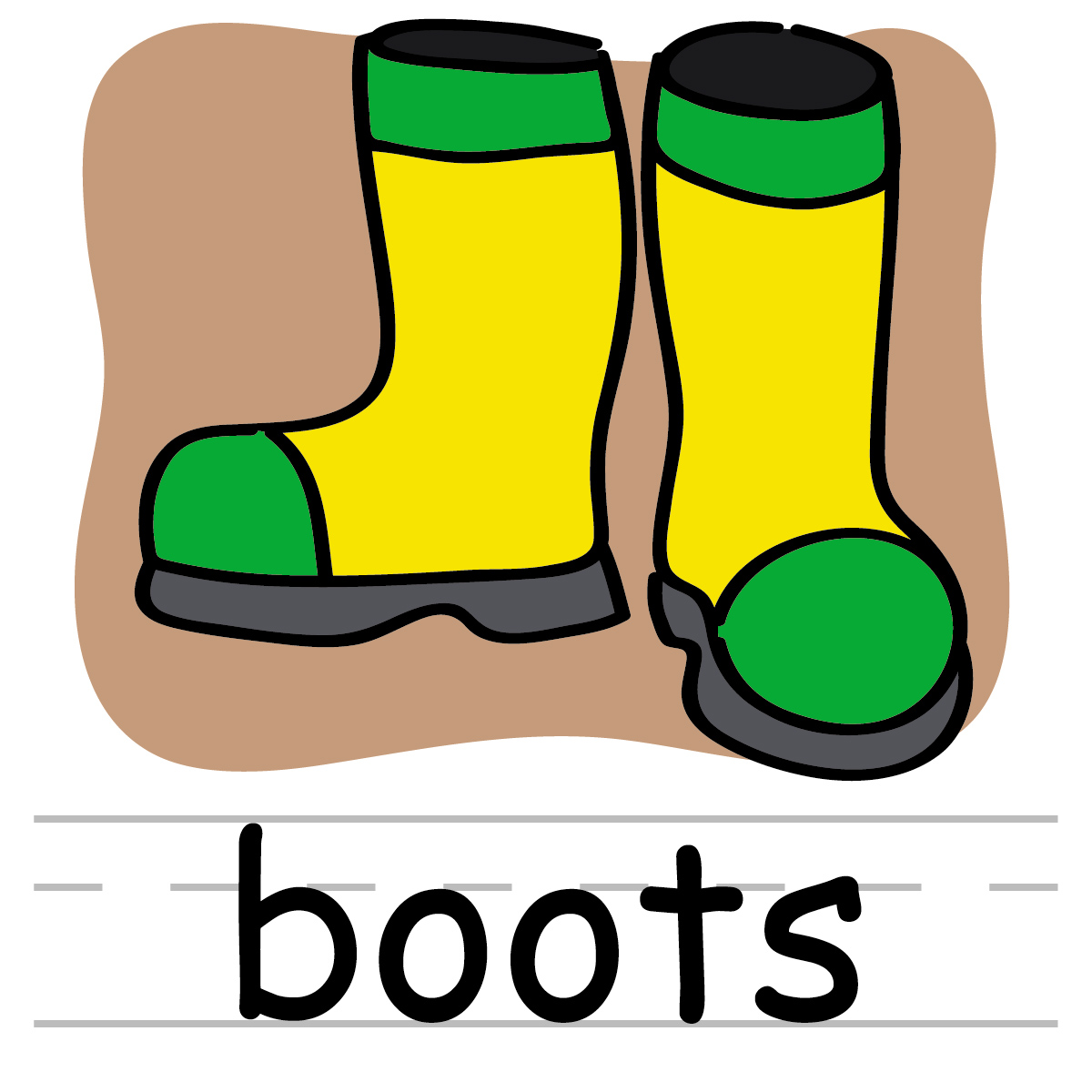 1200x1200 Boots Clipart