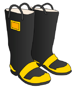300x360 Boots Clipart Firefighter Boot
