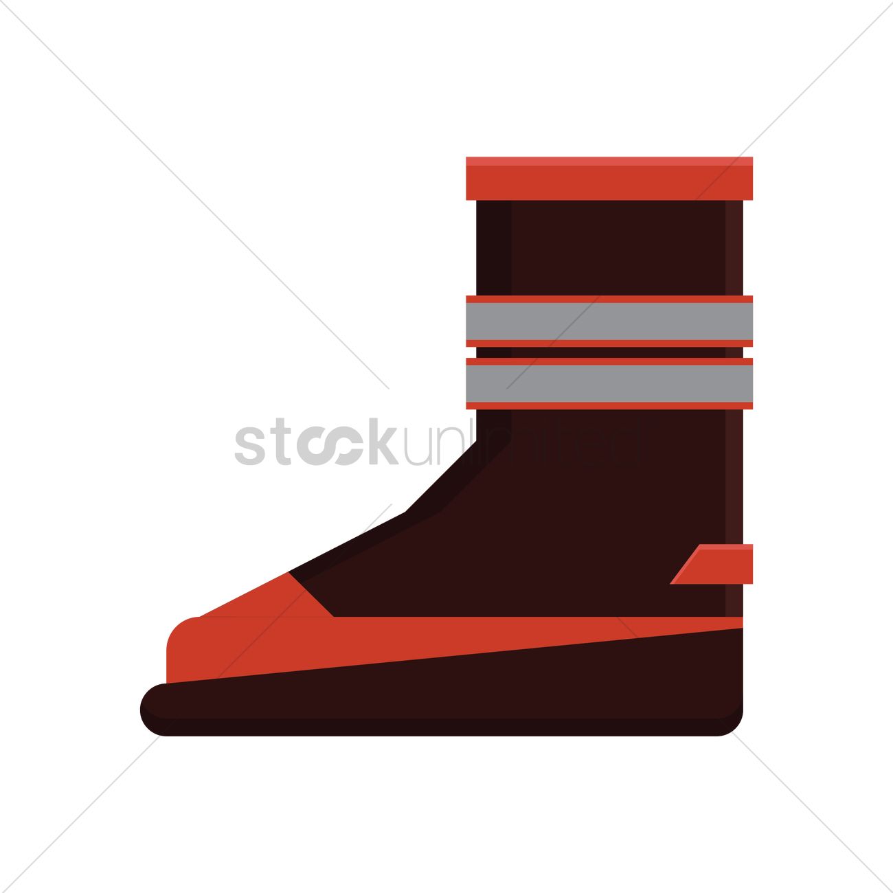 1300x1300 Firefighter Boots Vector Image