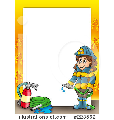 400x420 Firefighter Clip Art