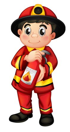 236x446 Firefighter Clipart