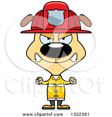 450x470 Royalty Free (Rf) Firefighter Dog Clipart, Illustrations, Vector