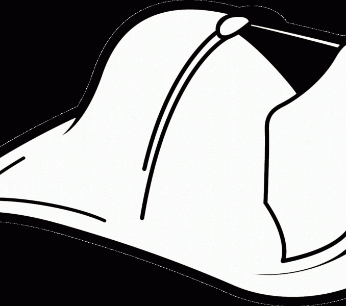 678x600 Fireman Hat Drawing Kids Coloring