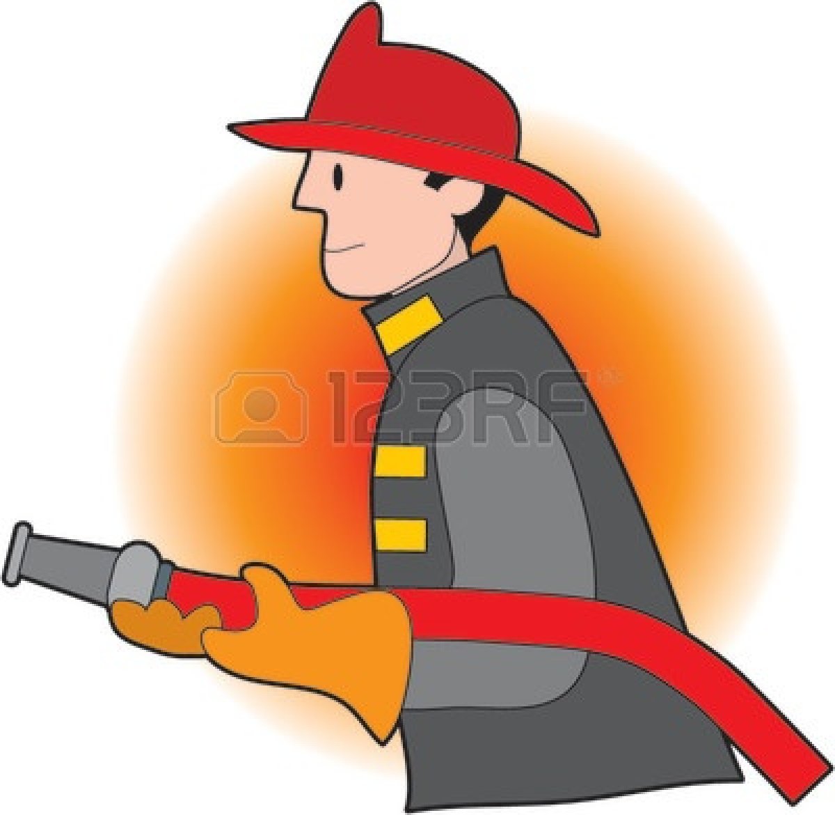 Firefighter Hose Clipart | Free download on ClipArtMag