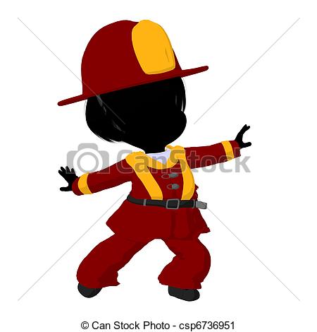 450x470 Firefighter Clipart Little