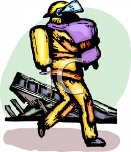 259x300 Firefighter Carrying A Fire Victim