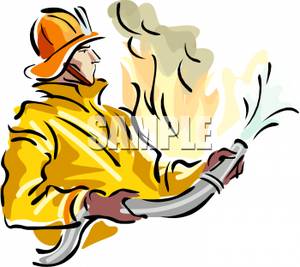 300x267 Firefighter Fighting Fires