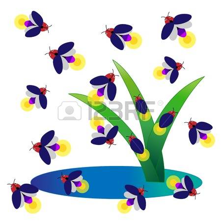 450x450 Firefly Clipart Purple