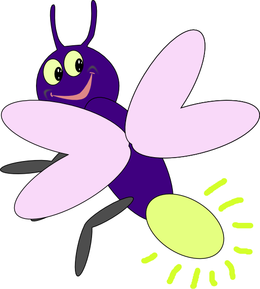 534x594 Purple Firefly1 Clip Art