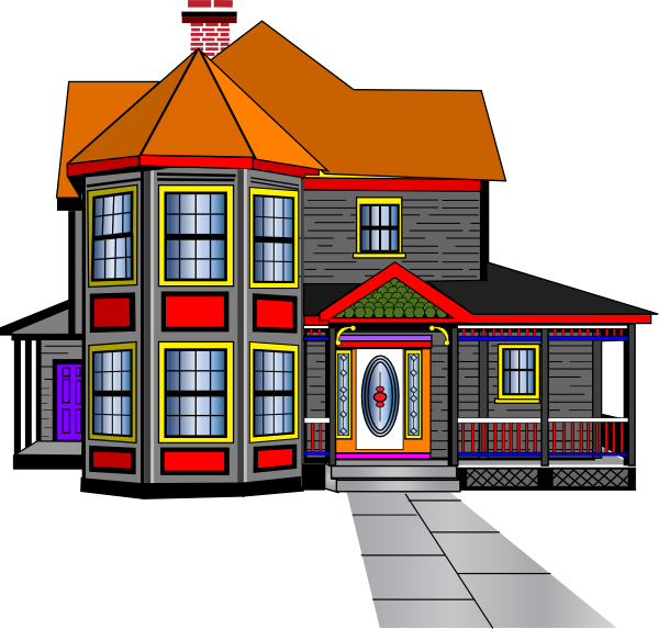 600x573 House On Fire Clipart