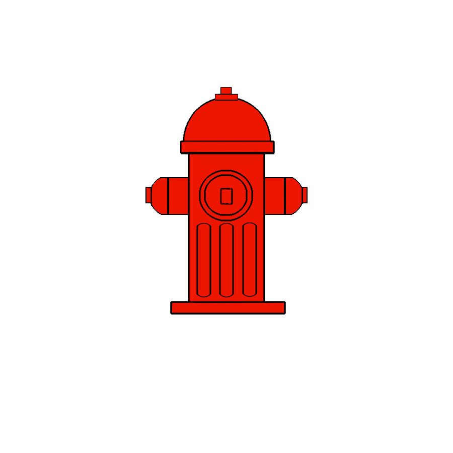 900x900 Print Out On Construction Paper And Play Find The Fire Hydrant