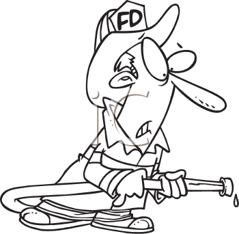 350x342 Firefighter Clip Art