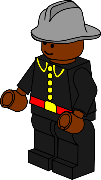 336x598 Pitr Lego Town Fireman Clip Art Free Vector 4vector