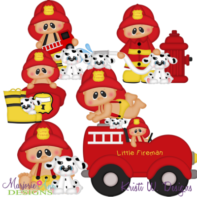 400x400 Fireman Santa Clipart Collection