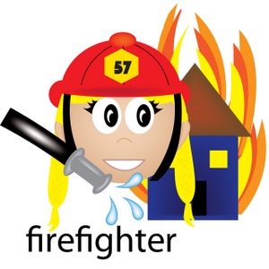 300x300 Firefighter Clip Art Fireman Clip Art Digital Firemen Clip Art 5