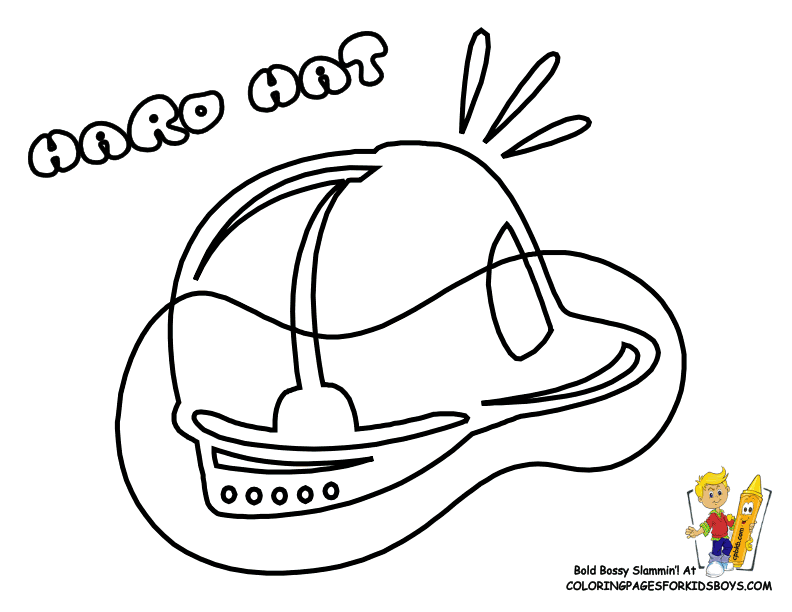 792x612 Firefighter Hat Coloring Page Az Coloring Pages Coloring Page Hard