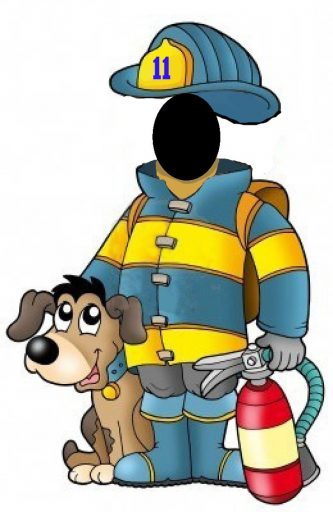 333x512 Top Fire Fighter Fireman Clipart