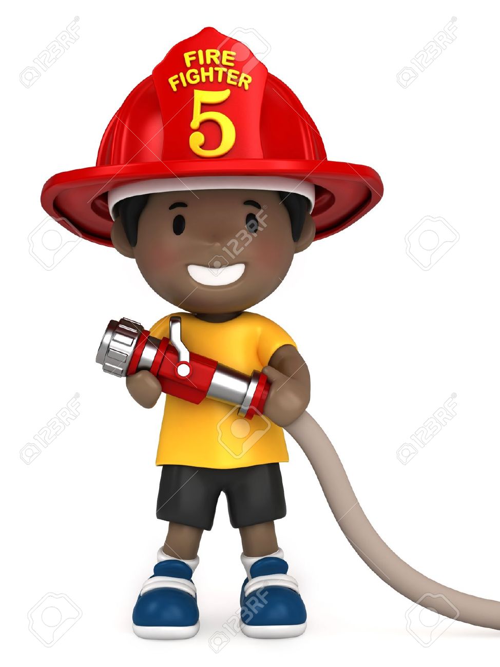 974x1300 Fireman Boy Clipart