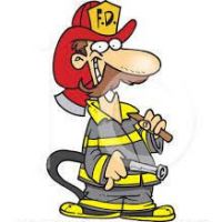 200x200 Fireman Clipart