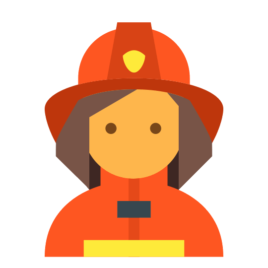 540x540 Fireman Female Icon